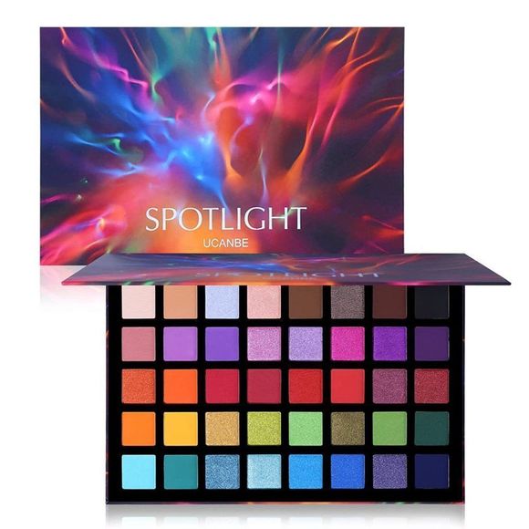 UCANBE Spotlight Eyeshadow Palette Professional 40 Color Eye Shadow - Picture 1 of 7